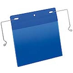 Drahtbügeltasche Durable, 50 St., dunkelblau