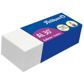 Radierer Pelikan AL 30, weiß, 43 x 12 x 17 mm