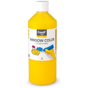 Fönsterfärg CREALL 500ml gul