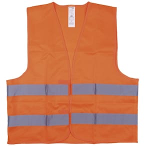 Warnweste DONAU Polyester, orange, XL (Größe 10)
