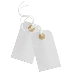 Etikett Manilla Tags 9x5cm vit 10/fp