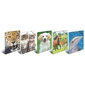 Sammelmappe HERMA Sortiment Tiere, A4, 10 Stück