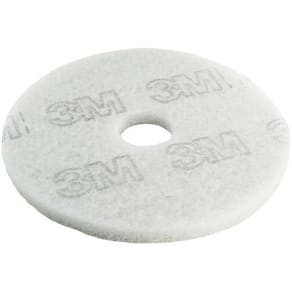 Golvvårdsrondell Scotch-Brite Vit, 20 tum, 5st