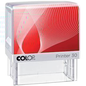 Stempel COLOP Printer 30N-GS, schwarz, inkl. Gutschein und Logo