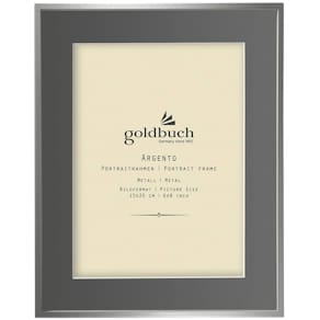 Bilderrahmen GOLDBUCH Argento, anthrazit, 15 x 20 cm