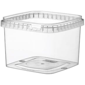 Condibøtte uden låg PP 960 ml, klar, 216 stk