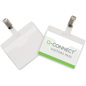 Namensschild Q-Connect KF01560, 90 x 60 mm