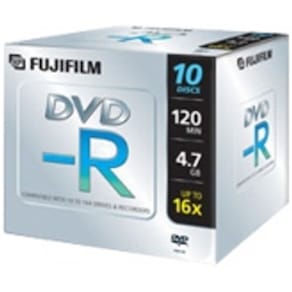 DVD-R 4.7 GB16x Jewel Case (10)