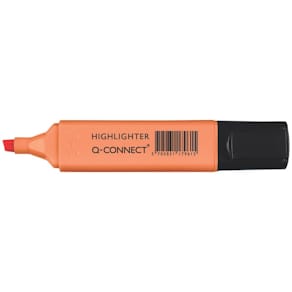 Textmarker Q-CONNECT, pastellorange