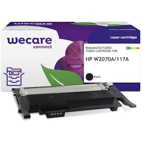 Toner WECARE HP W2070A 117A 1,6K svart