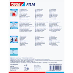 Handabroller tesa Easy Cut, 19 mm x 33 m, transparent