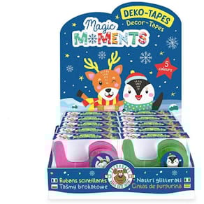 Klebeband-Set TRENDHAUS Magic Moments, 6-tlg., sortiert, Snow    