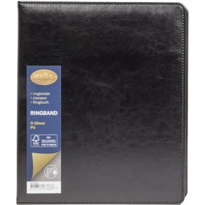 Ringmap Multo Hannibal, voor ft A5, 17 ringen van 19 mm, zwart
