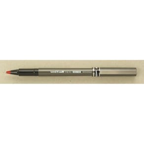 Rollerpen Uniball Deluxe UB-155 Micro 0,2 mm rød, 12 stk
