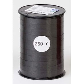 Gavebånd, 250.00 m, pp, sort, 1 reel No. 23