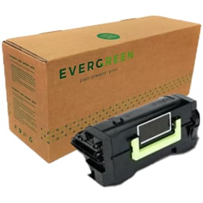Lasertoner Evergreen, ersetzt Lexmark 58D2H00, BK, 15,0K