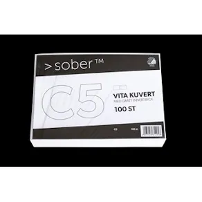 Kuvert konsument fp C5 90g remsa 100/fp