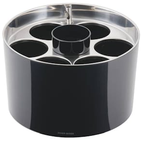 Flaschenkühler APS Conference, schwarz/Edelstahl