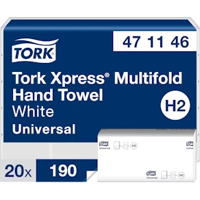 Pappershandduk TORK Xpress Universal H2, 3800/FP
