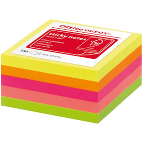 Notiskub Mini 50x50 mm neon