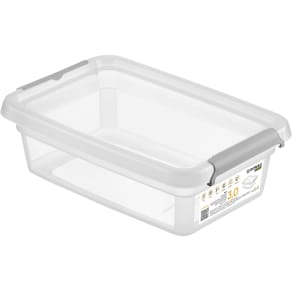 Opbergdoos DONAU Home, 3 liter, transparant