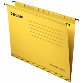 Hängmapp ESSELTE std A4 gul