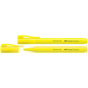 Textmarker Faber-Castell Textliner 38, 1–4 mm, gelb