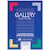 Etiket Gallery, wit, 105 x 42,3 mm, rechte hoeken, 100 vel