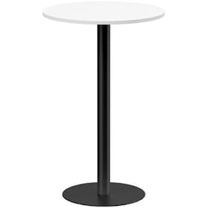 Ståbord 110cm Ø70cm vitlaminat