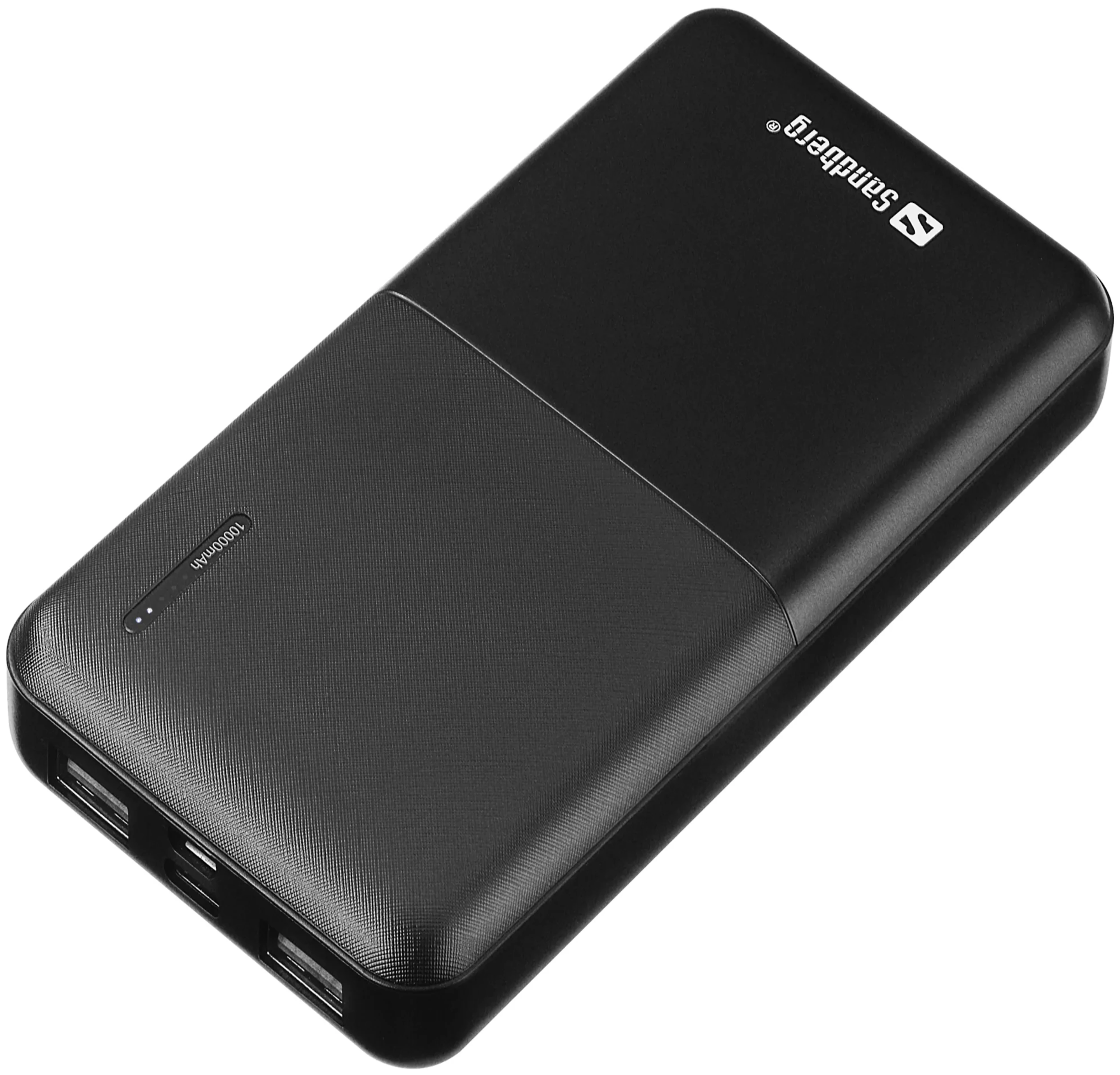 10.000 mAh Saver PowerBank, Black