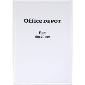 Ram 50 x 70 cm Vit