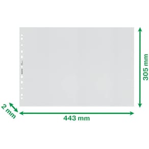 Prospekthülle Leitz Recycle, A3, PP, farblos