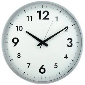 Väggur Bigtime Ø38cm