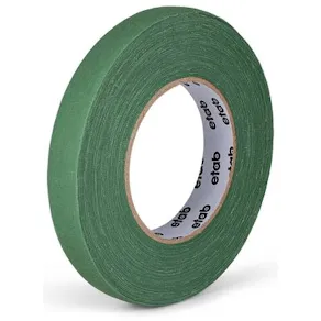 Tejp Textil Matt Grön, 19mm x 50m