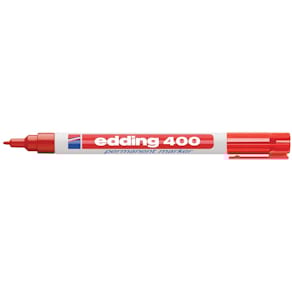Permanente marker Edding 400, rood