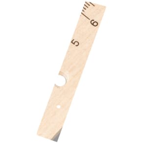 Holzlineal Aristo College, Birke, 17 cm