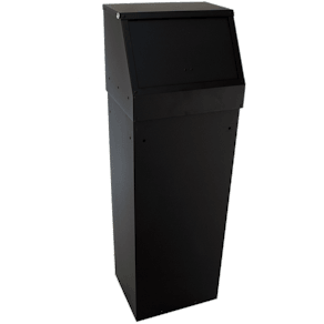 Avfallstunna Ivar 90 liter, svart – Vipp