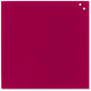 Glastavle Naga rød 450x450 mm, 3 stk