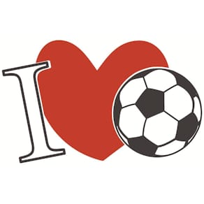 Motivserviette PAPER+DESIGN, 33 x 33 cm, Fußball