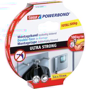 Montageband tesa Powerbond Ultra Strong, 19mm x 5m