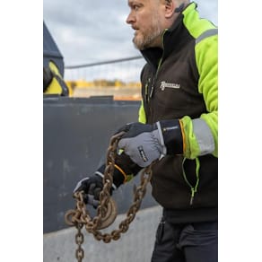 Hanske TEGERA 9113 vinter synt. lær 8