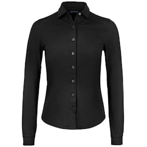 Stretchskjorta CB 352411 dam svart XS