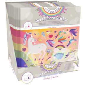 Sticker-Set Einhorn DIY