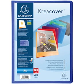 Showalbum Exacompta Kreacover, 40 tassen, A4, assorti