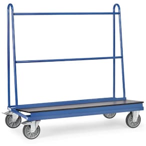 Plattenwagen FETRA, brillantblau