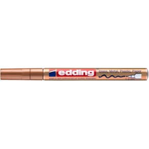 Lackmalstift edding 751, 1–2 mm, kupfer