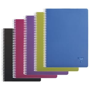 Notatbok CLAIREFONTAINE Intense A4 ruter