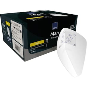 Inkoskydd ABENA Man Zero 18,4x18cm 24/fp