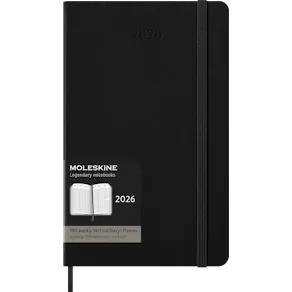 Classic Pro Hard 12M Weekly Vertical Large Svart 2026