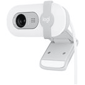 Brio 100 Full HD Webcam, Off-white